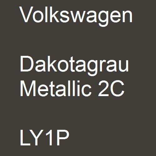 Volkswagen, Dakotagrau Metallic 2C, LY1P.